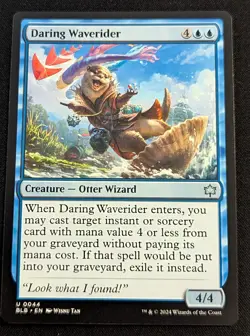 MTG - Daring Waverider - Blooburrow - Pack Fresh!! - Image 1