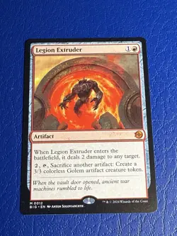 MTG - Legion Extruder - Normal - OTJ: The Big Score - LP/EX Condition - Image 1
