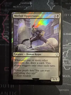 Morbid Opportunist Surge Foil - FIC 0278 NM - MTG Magic - Image 1