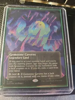 Gemstone Caverns (0151) (Borderless) Edge of Eternities: Galaxy Foil - Image 1