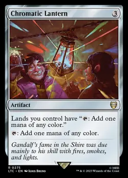 1x Chromatic Lantern NM Eng MTG - LOTR Commander - Image 1