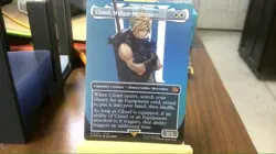 cloud midgard mercenary borderless foil mtg - Image 1