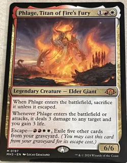 Phlage, Titan of Fire's Fury Modern Horizons 3 Regular - Image 1