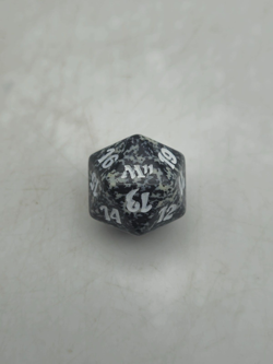 Magic the Gathering Spindown Dice Life Counter 2011 Core Set M11 Black D20 MTG - Image 2