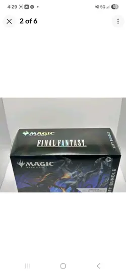 Magic: The gathering Final Fantasy Bundle Gift Edition Sealed! - Image 2