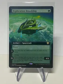 Exploration Broodship - Extended Art - Commander: Edge of Eternities - Near Mint - Image 1