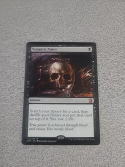 Magic: The Gathering Vampiric Tutor #112 Lightly Played - Image 1