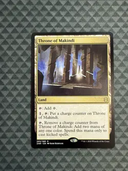 MTG Throne of Makindi #265/280 Rare Zendikar Rising (ZNR) - Image 1