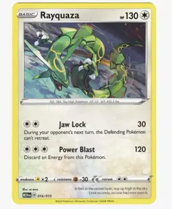 Rayquaza 14/15 2025 McDonald’s Promo NM/M | Pokemon TCG - Image 1