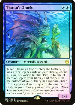 Thassa's Oracle -Foil Near Mint MTG Theros Beyond Death - Image 1