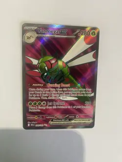 NM/M Pack Fresh Yanmega Ex 206/182 Destined Rivals Pokemon Card Ultra Rare - Image 3