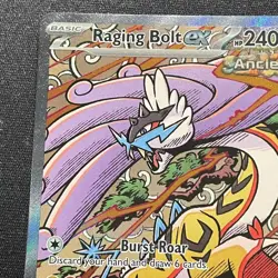 Pokemon Raging Bolt EX Prismatic Evolutions Card 166/131 - Image 2