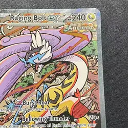 Pokemon Raging Bolt EX Prismatic Evolutions Card 166/131 - Image 3
