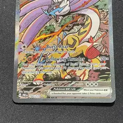 Pokemon Raging Bolt EX Prismatic Evolutions Card 166/131 - Image 4