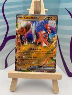 🐉 Pokemon TCG: Koraidon ex 124/197 - Obsidian Flames Double Rare - NM/M - Image 1
