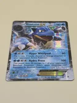 Pokemon TCG Blastoise EX 17/83 XY Holo Ultra Rare 2016 - Image 3