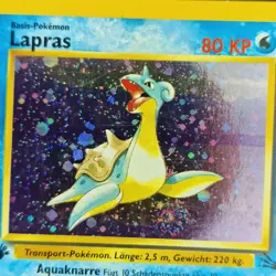 Lapras 1. Edition Fossil 10/62 Holo Rare Deutsch EX-NM - Pokemon Karten - Image 2