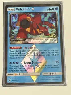 Pokemon TCG Volcanion Prism Star Forbidden Light 31/131 Holo Holo Rare - Image 1