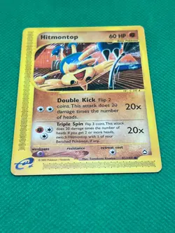 Pokemon Tcg Hitmontop 82/147 Aquapolis Non Holo - Image 2