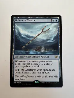 Bident of Thassa - MTG Commander 2015 - NM - Image 1