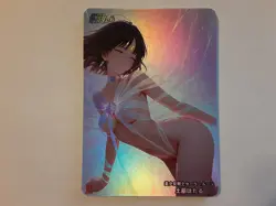 Sailor Moon Hotaru Saturn ACG Goddess Story Waifu Card Holo Doujin Pack Fresh - Image 1