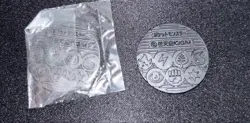 Pokemon Card Back Lucky Coin Gold Official Tournament - Image 4