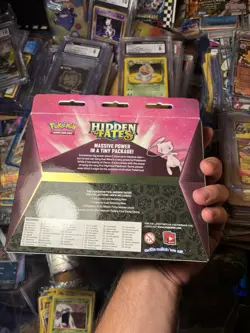 Pokemon Hidden Fates Mew Pin Collection SEALED Pokemon Trading Card Game TCG - Image 2