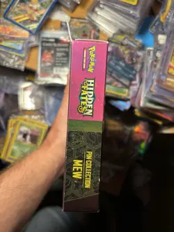 Pokemon Hidden Fates Mew Pin Collection SEALED Pokemon Trading Card Game TCG - Image 5