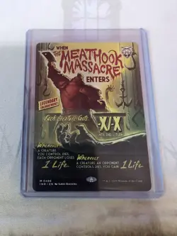 MTG - The Meathook Massacre - Showcase Poster Non-foil - Innistrad Remastered - Image 1