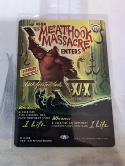 MTG - The Meathook Massacre - Showcase Poster Non-foil - Innistrad Remastered - Image 2