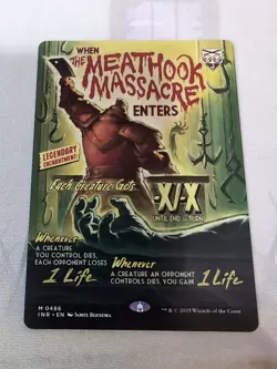 MTG - The Meathook Massacre - Showcase Poster Non-foil - Innistrad Remastered - Image 3