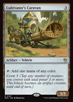 Cultivator's Caravan - Commander: Aetherdrift (DRC) - MTG Rare English Non Foil - Image 1