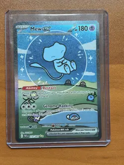 Bubble Mew ex 232/091 Paldean Fates Special Illustration Pokemon MINT PACK FRESH - Image 1