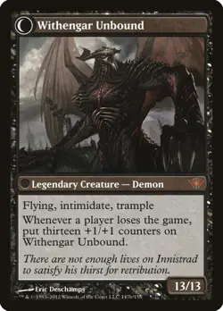 MTG Elbrus the Binding Blade, Dark Ascension #147, Lightly Played MTG - Image 2
