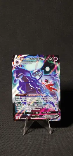 Pokemon Shadow Rider Calyrex VMAX TG18/TG30 Astral Radiance Trainer Gallery Holo - Image 1