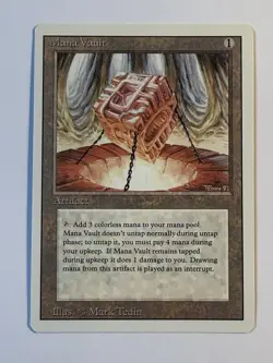 MTG Mana Vault Revised 3rd Edition 1994 - LP+ Condition - Image 1