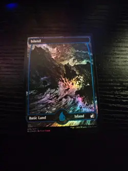 Island 270/277 mtg Innistrad: Midnight Hunt Foil (Shipped in bubble mailer) - Image 1