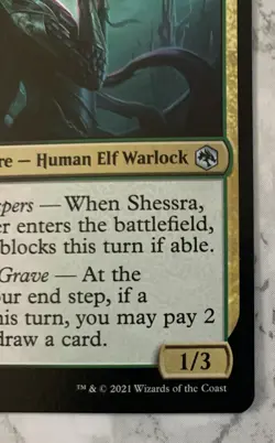 Shessra Death's Whisper #231 Adventures in the Forgotten Realms MTG Magic - Image 4
