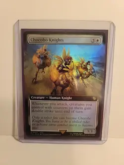 Chocobo Knights Extended Art Foil - FIC 0102 NM - MTG Magic - Image 1
