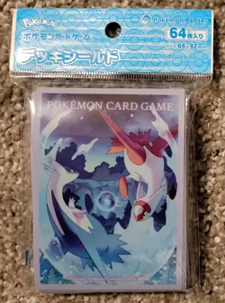 OFFICIAL POKEMON CENTER JAPANESE LATIAS & LATIOS MOONLIGHT SLEEVES 64 COUNT NEW - Image 1