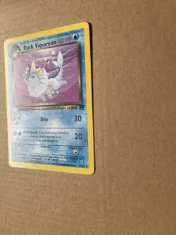 Dark Vaporeon 45/82 Team Rocket Excellent Condition Pokemon Card WOTC TCG #2 - Image 2