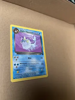 Dark Vaporeon 45/82 Team Rocket Excellent Condition Pokemon Card WOTC TCG #2 - Image 3