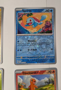 Charmander Bulbasaur Pikachu Squirtle Pokemon Costco 151 Cosmos Promos NM Set - Image 3