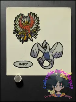 Lugia Ho-oh Pokemon Bread Sticker Decochara Seal Japanese Nintendo Collection BA - Image 1