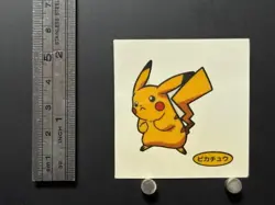 Pikachu Pokemon Bread Sticker Decochara Seal Japanese Nintendo Collection BA - Image 2
