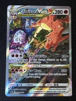 2022 Pokemon SWSH Black Star Promo #262 FA Charizard VMAX Ultra Premium - Image 1