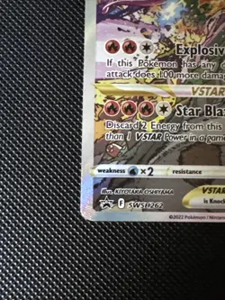 2022 Pokemon SWSH Black Star Promo #262 FA Charizard VMAX Ultra Premium - Image 2