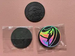 4 coins, unopened, Pokemon cards, old backs, unused, mint condition - Image 2