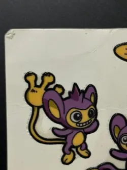 Aipom Pokemon Bread Sticker Decochara Seal Japanese Nintendo Collection B - Image 3