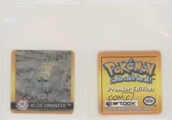 Omastar Omanyte Artbox Pokemon Action Flipz Premier Edition #33 1999 1p5 - Image 3